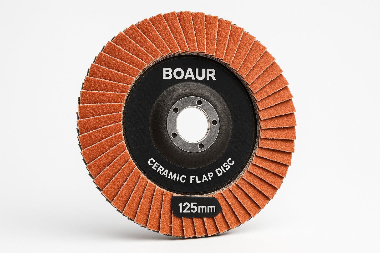 BOAUR - Ceramic Flap Discs - 125mm - 40GT, 60GT