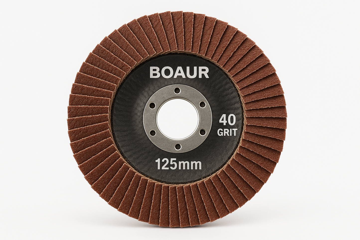 BOAUR - Zirconia Flap Discs - 125mm - 40GT, 60GT, 80GT, 120GT