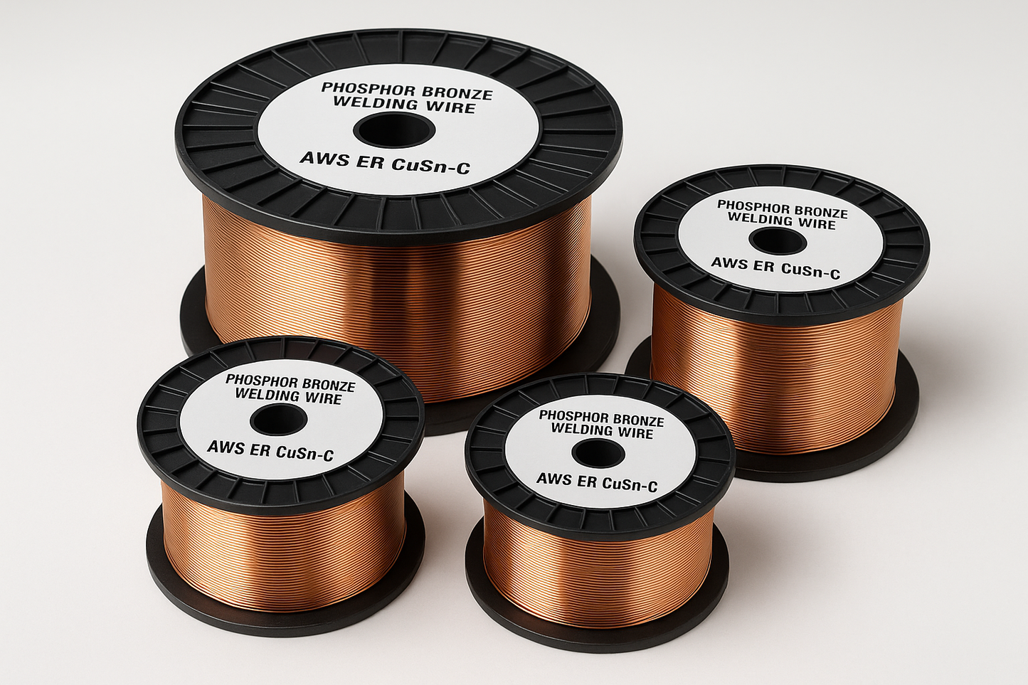 MIG Wires - Phosphor Bronze C AWS ER CuSn-C - 1.2mm, 1.6mm - 13.62kg