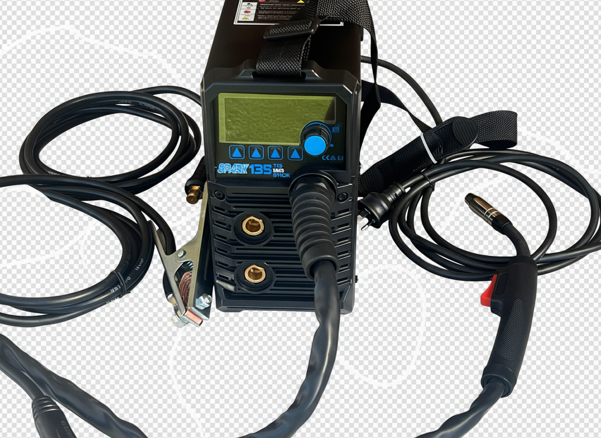 MIG TIG Stick Welder - 135AMP (10AMP Plug)
