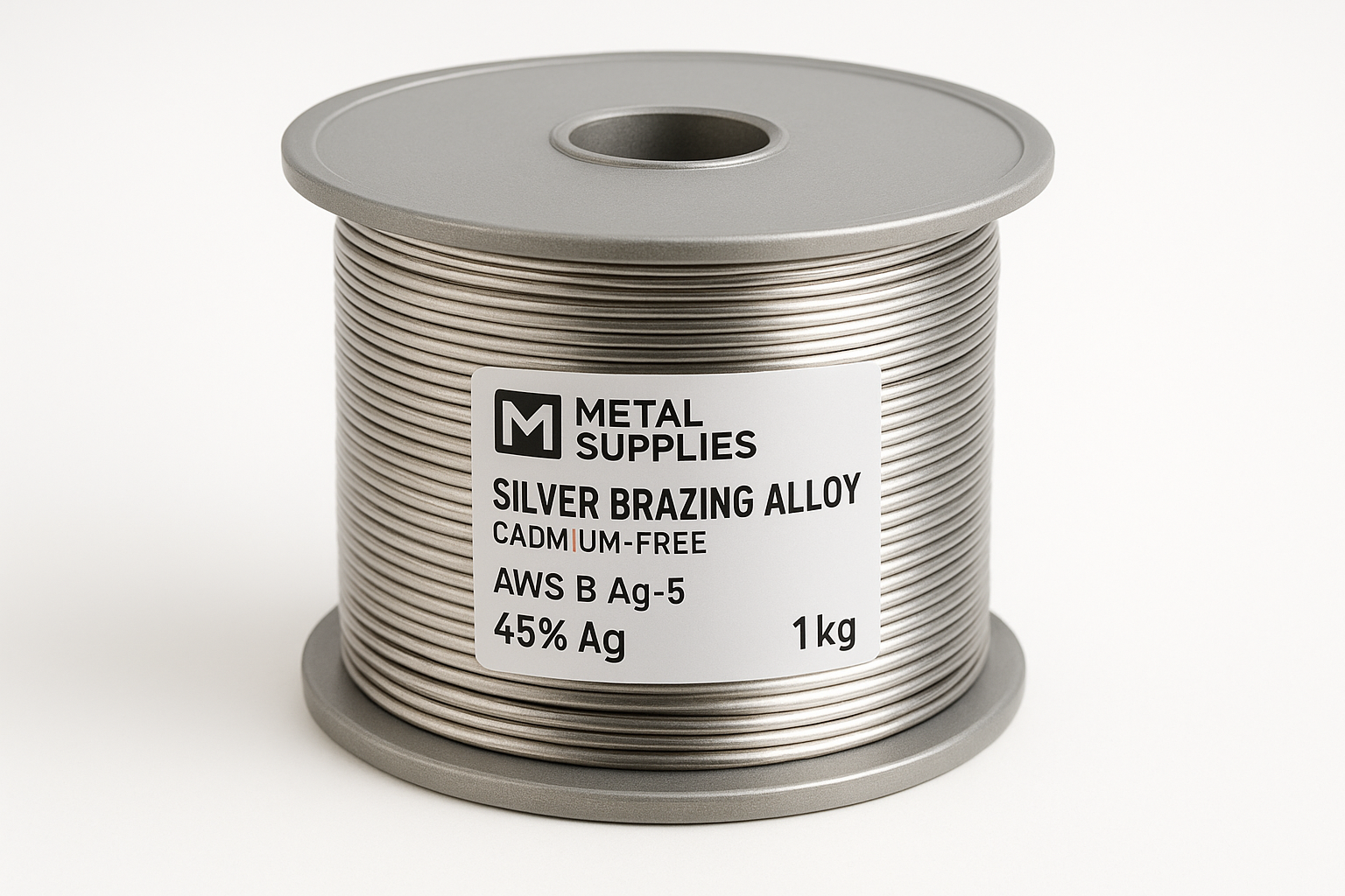 45% Silver Brazing Alloy Cad Free - AWS B Ag-5 1kg