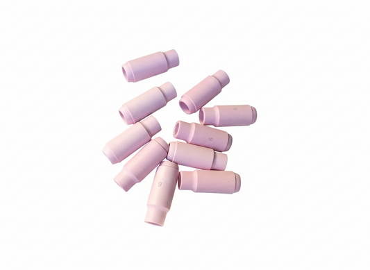 Gas Lens Alumina Cup - Size 6 - 10 Pack