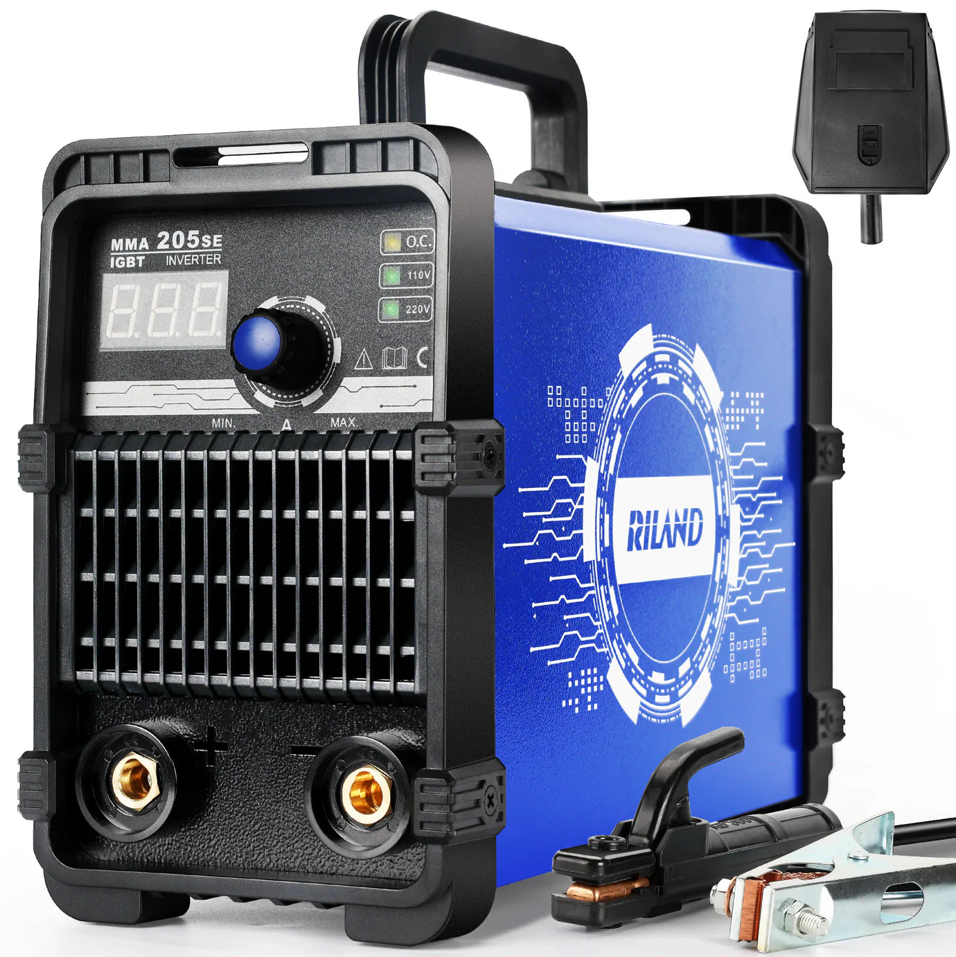 RILAND 205SE - Inverter TIG Welder 205AMP - ACDC HF - (15AMP Plug)