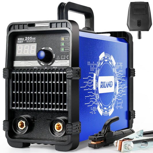RILAND 205SE - Inverter TIG Welder 205AMP - ACDC HF - (15AMP Plug)