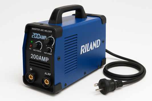 RILAND - Inverter ARC Welder 200AMP - ARC Force - Hot Start - (15AMP Plug)