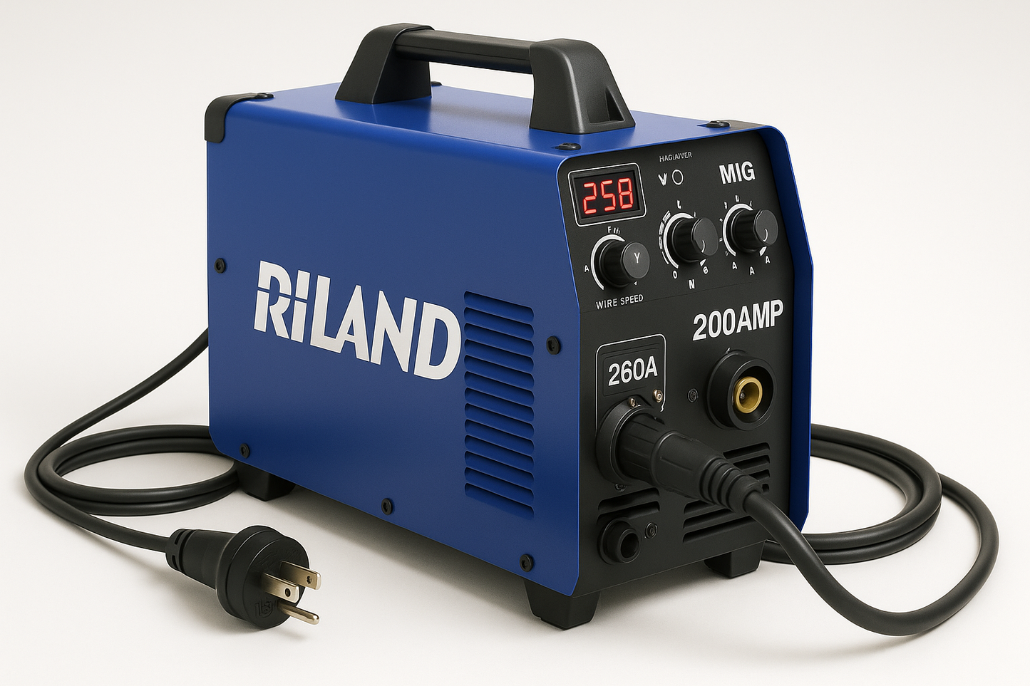 RILAND - Inverter MIG Welder 250AMP - (15AMP Plug)