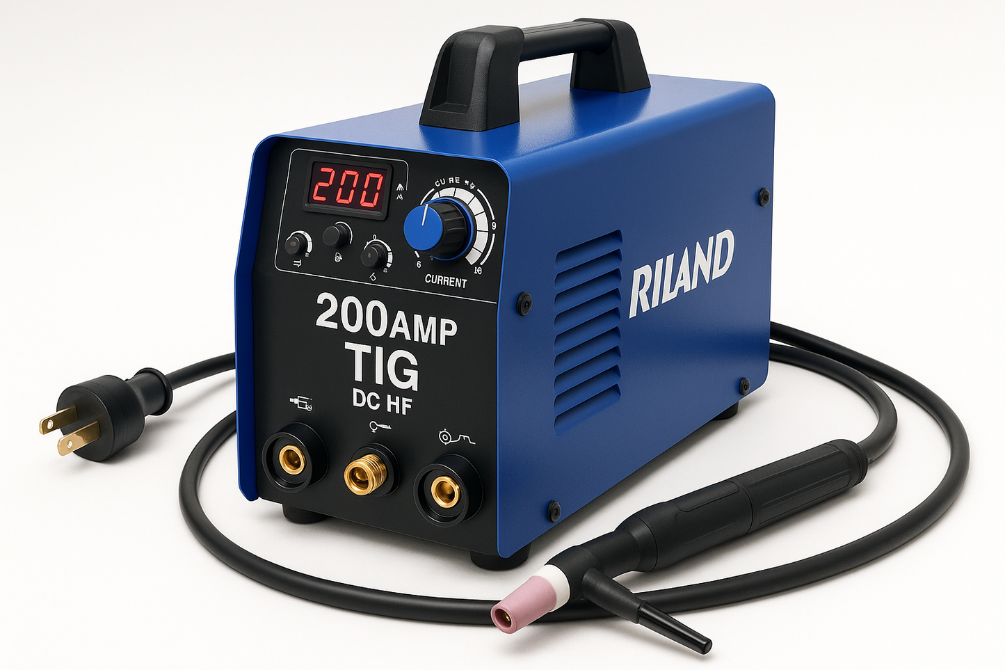 RILAND - Inverter TIG Welder 200AMP - DC HF - (15AMP Plug)
