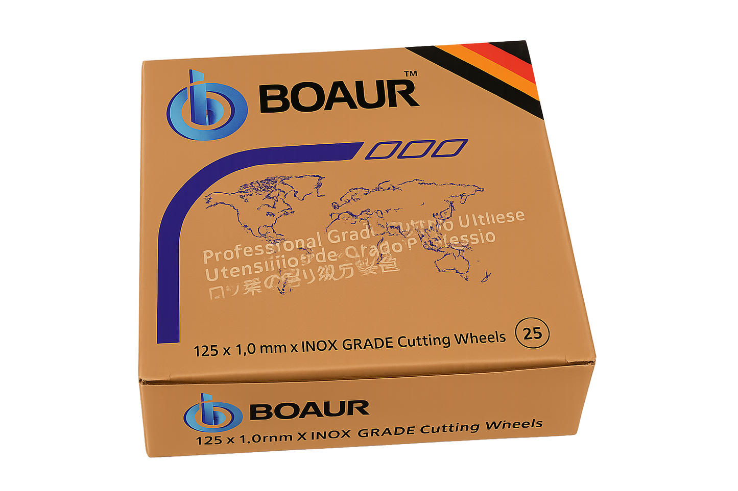 BOAUR - Ultra Frost Cutting Discs - 0.8mm, 1.0mm, 1.6mm - 125mm