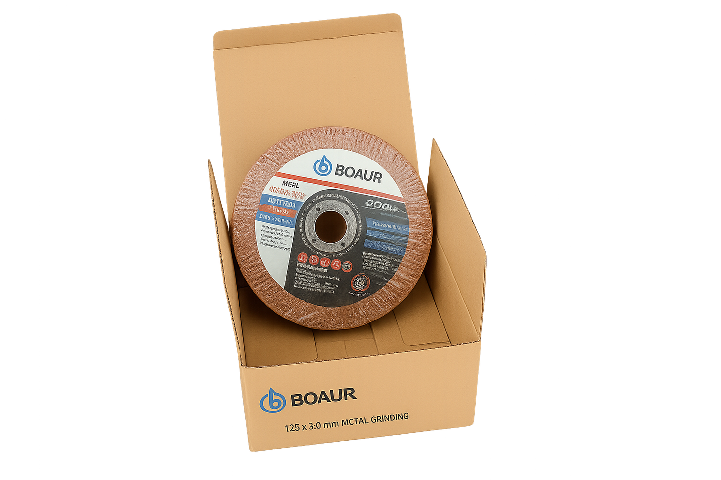 BOAUR - Ultra Frost Cutting Discs - 0.8mm, 1.0mm, 1.6mm - 125mm