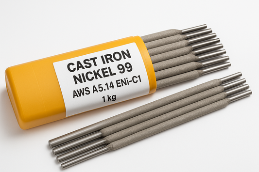 Electrodes - Cast Iron - Nickel 99 AWS A5.14 ENi-C1 - 2.4mm, 3.2mm, 4.0mm - 1kg