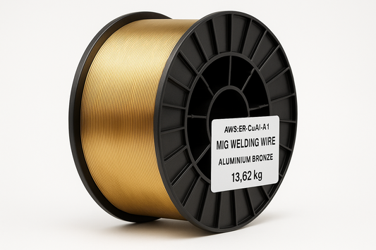 MIG Wire - Aluminium Bronze - A1 - AWS ER CuAl-A1 - 1.2mm, 1.6mm - 13.62kg