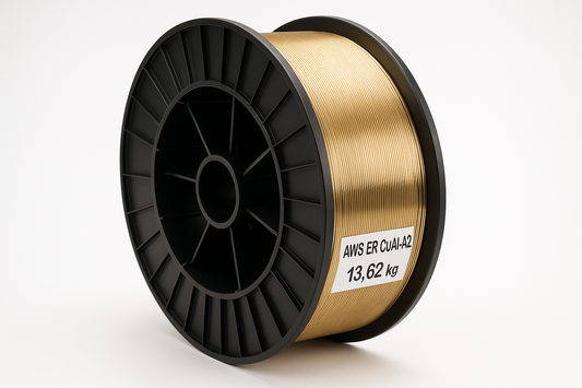 MIG Wire - Aluminium Bronze - A2 - AWS ER CuAl-A2 - 0.9mm - 5kg, 13.62kg