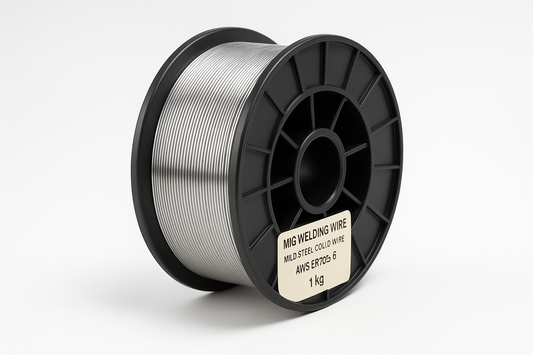 MIG Wire - Mild Steel Solid - AWS ER 70S-6 - 0.8mm, 0.9MM - 1KG