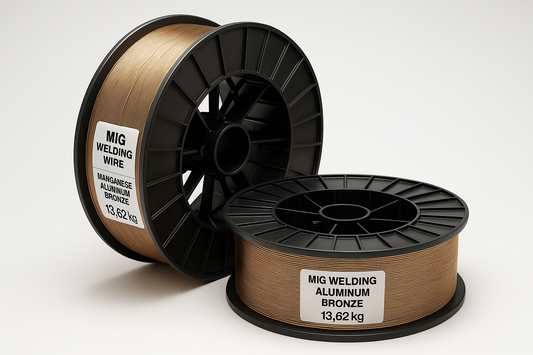 MIG Wires - Mn Ni A1 Bronze - 0.9mm, 1.2mm - 13.62kg