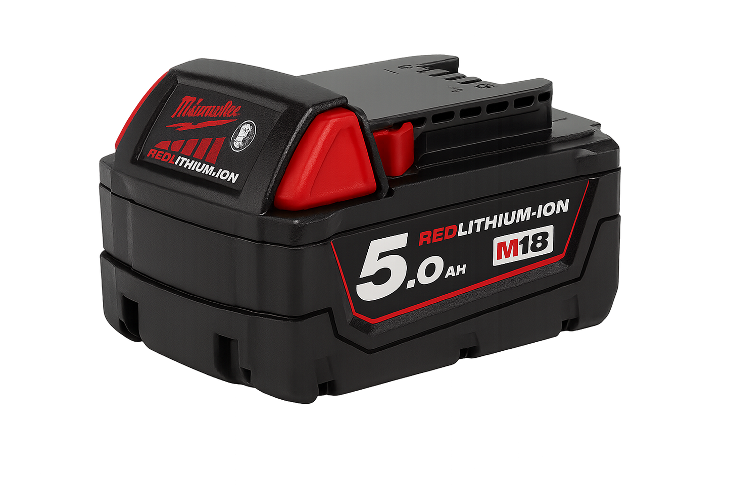 Milwaukee 18v Red Lithium Battery - 5AMP