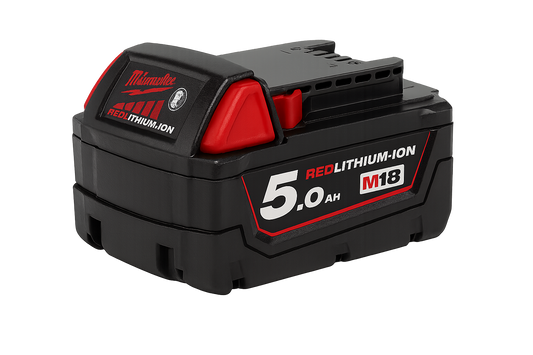 Milwaukee 18v Red Lithium Battery - 5AMP