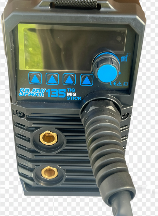 MIG TIG Stick Welder - 135AMP (10AMP Plug)