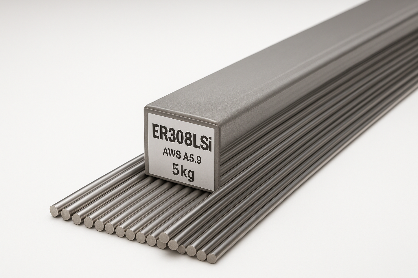 TIG & GAS Rods - Stainless Steel Electrodes - AWS A5.9 ER308LSi - 1.6mm, 2.4mm, 3.2mm - 5kg