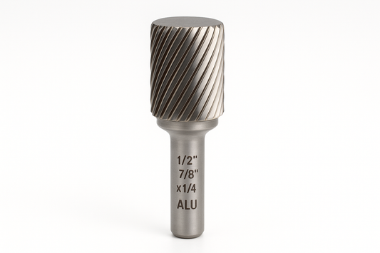 Tungsten Burr - 1/2 ✖️ 7/8 ✖️ 1/4 (ALU) - SE5FMC